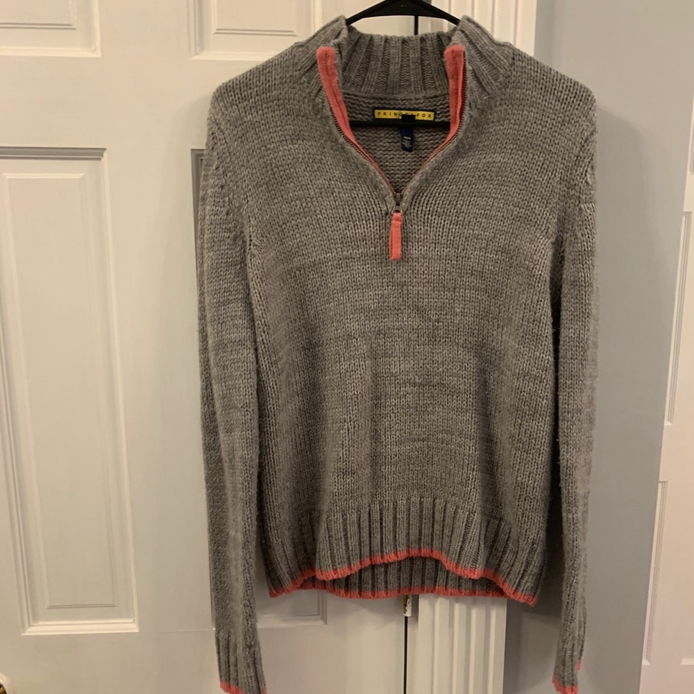 Prince & Fox quarter zip pullover